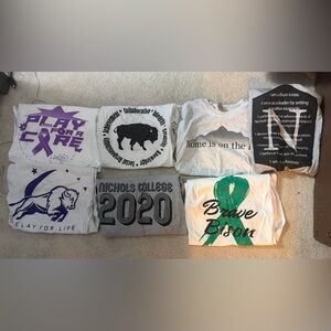 Nichols College shirts